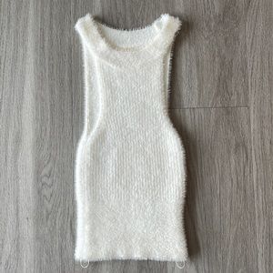 Urban Outfitters Fluffy Racer Tank Top